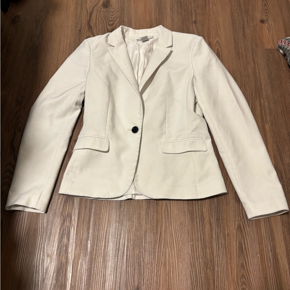 H&M White Blazer